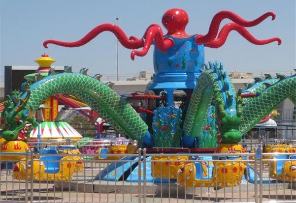 Cưỡi bạch tuộc lớn 3 – công viên giải trí VGTrides