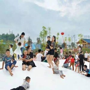 Đám mây nhảy Bouncy bơm hơi 3 – công viên giải trí VGTrides
