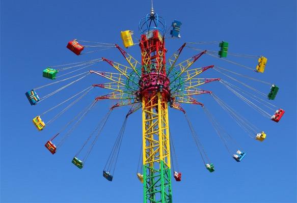 Tháp Xoay Sky Flyer 2 – công viên giải trí VGTrides