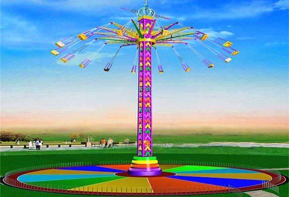 Tháp Xoay Sky Flyer – công viên giải trí VGTrides