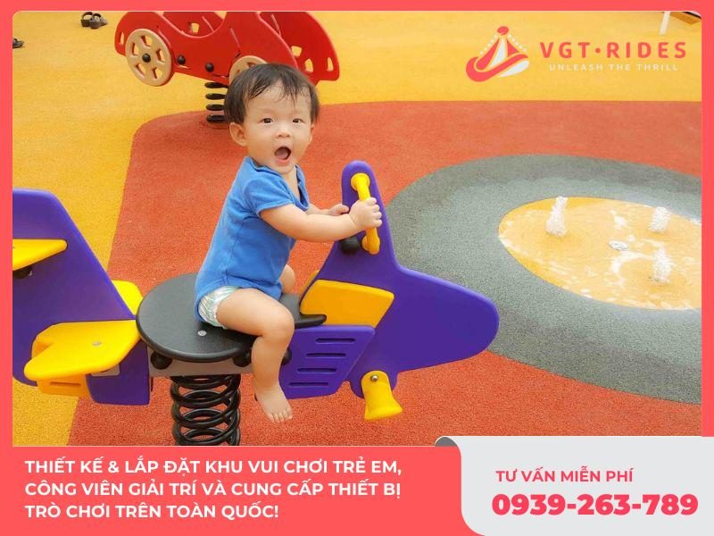 Một số vật liệu trang trí khu vui chơi cho bé thường thấy