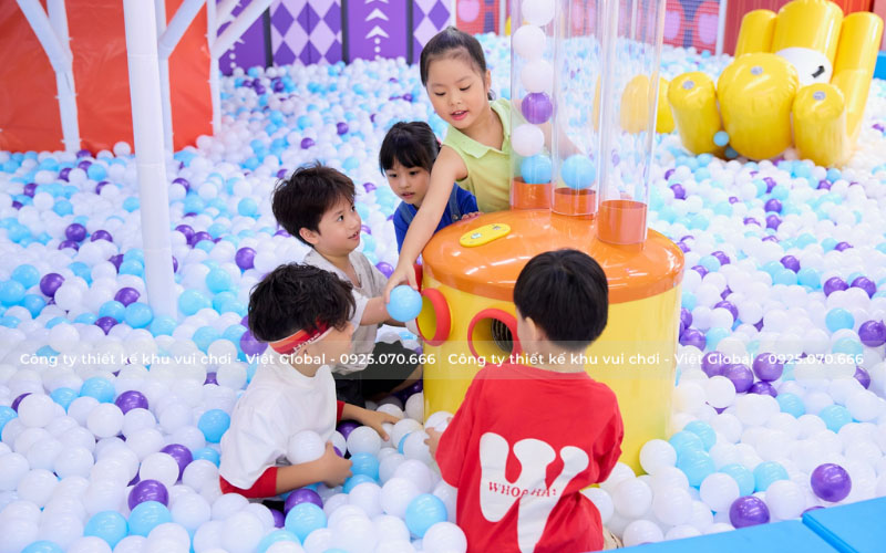 Nhu cầu nhà bóng trẻ em lớn
