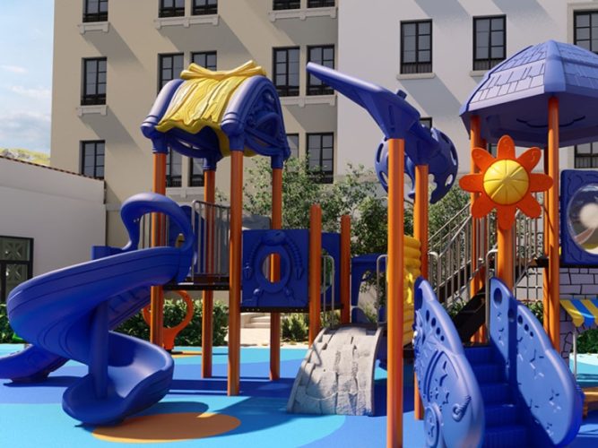 Khu vui chơi liên hoàn ngoài trời được hiểu thế nào?